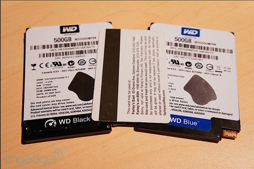 西数展出5mm最薄2.5寸混合硬盘 似信用卡 