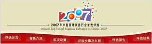 2007年度中国商用软件评
